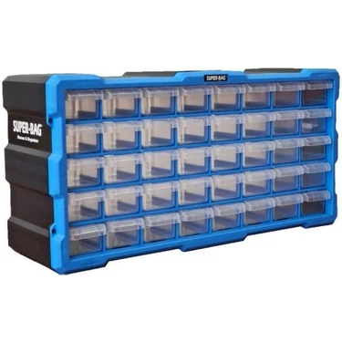 Asrın ASR-6003 40 Lı 49.7X15.7X25CM Yatay Monoblok Çekmece  (  1  Adet 