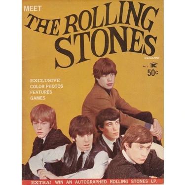 512 Art Design The Rolling Stones Retro Albüm Afiş Poster 30 x 42