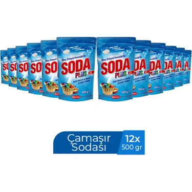 Soda Plus 500 gr x 12