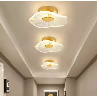 Burenze Modern Luxury Tavana Sıfır Led Avize Şık Görsellik