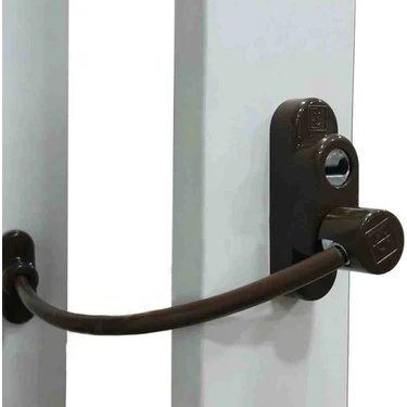 Bijutek Çelik Halatlı Kablolu Pvc Pencere Çocuk Emniyet Kilidi 1