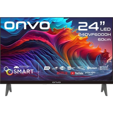 Onvo 24OVF6000H 24" 60 Ekran Uydu Alıcılı HD Android LED