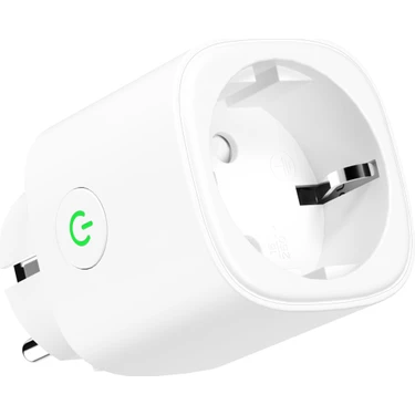 Meross Akıllı Wi-Fi Plug Mini MSS315 Beyaz Fiş Özellikli Modern Tasarım ile