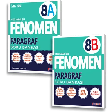 Fenomen Yayınları 8. Sınıf Paragraf A-B