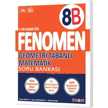 Kurmay Yayınları Fenomen 8 Geometrı Tabanlı Matematık (B) Soru