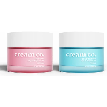 Cream Co. Cilt Tonu Eşitleyici Aydınlatıcı Yatıştırıcı Onarıcı Su Bazlı Nemlendirici Yüz Kremi