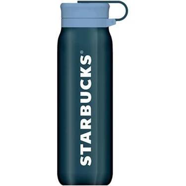 Starbucks Starbucks® Paslanmaz Çelik Şişe - Lacivert - 591 ml -