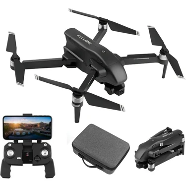 Welcomein Q868 4K Full Hd Taşıma Çantalı Drone Havada Sabit Kalabilen Katlanabilir Kameralı