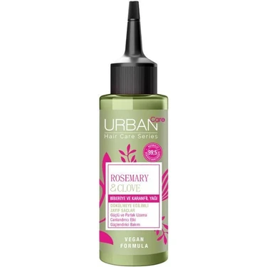 Urban Care Rosemary & Clove Biberiye ve Karanfil Saç Bakım Yağı % 99.5 Doğal ve Saf 100