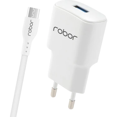 Robor Seyahat Şarj Adaptörü Power Series R612 Micro USB 1 mt