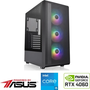 Asus Rtx 4060 8gb – Gaming Pc Ddr4 – Intel Core I5 13400F – 16GB Ddr4 Ram – 1 Tb M.2 SSD -Windows