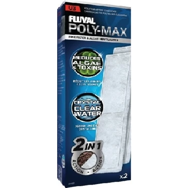 Fluval U3 Filtre Clearmax Kartuş 2'li