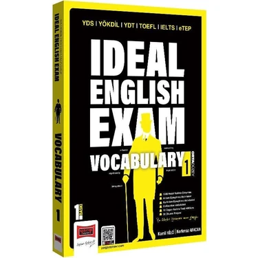 Yargı Yayınevi YDS YDT Ideal English Exam Vocabulary 1 Orta Düzey - Kamil