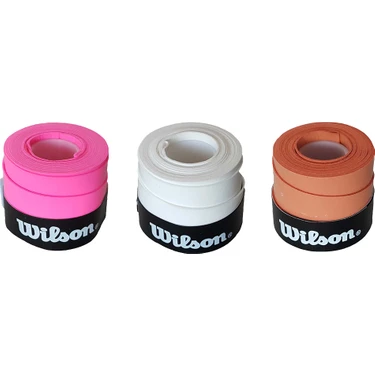 Wilson Comfort Overgrip , Tenis Gribi 3 Farklı Renk