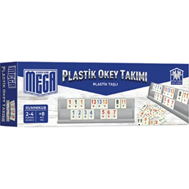 Route Mega Plastik Okey Takımı Plastik