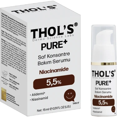 THOL'S PURE+ Niacinamide 5, 5% - 15 ml (TB60) Bakım Serumu Fiyatı
