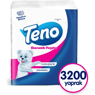 Teno Peçete 100'LÜ (32 Paket x 100