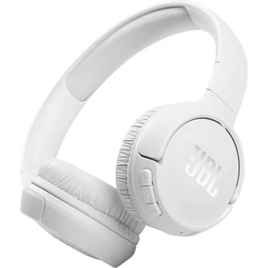 Jbl Tune T510BT Beyaz Kulak Üstü Kulaklık Bluetooth Bağlantılı Mikrofon ile Konforlu Müzik