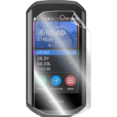 Garmin Edge 1050 ile Uyumlu Ipg Hydrogel Ekran Koruyucu (2