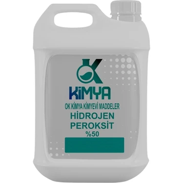 Hidrojen Per Oksit %50 - Hydrogen Peroxide Oksijenli Su 5