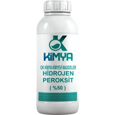 Hidrojen Per Oksit %50 - Hydrogen Peroxide Oksijenli Su 500