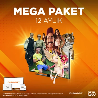 D-Smart GO Mega 12 Aylık Dijital Abonelik