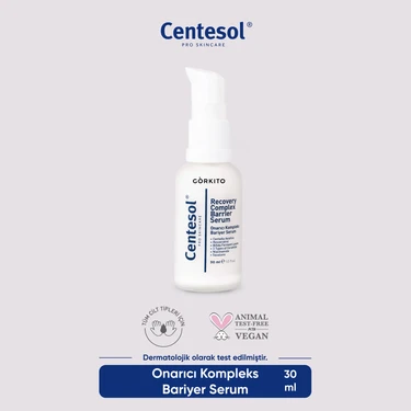 Görkito Centesol Onarıcı Kompleks Bariyer Güçlendirici Nemlendirici Serum 30 ml (Resveratrol,