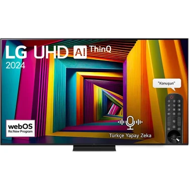 LG 75UT9100 75" 190 Ekran Uydu Alıcılı 4K Ultra HD Smart LED