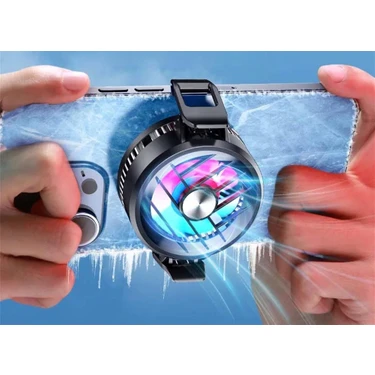 Apera MT46 GT30 Profesyonel Rgb Turbo Fanlı Gaming Telefon Soğutucu Yarı Iletken