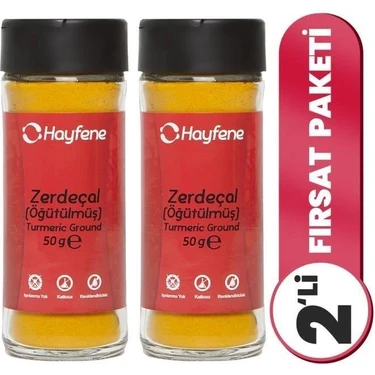 Hayfene Zerdeçal Toz 50 g - 2'li Baharat