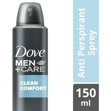 Dove Men Clean Comfort Erkek Sprey Deodorant 150