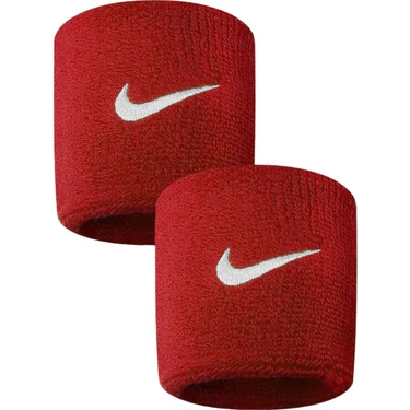 Nike Havlu El Bilekliği Kırmızı Renkli İki Adet Profesyonel Seviye Basketbol