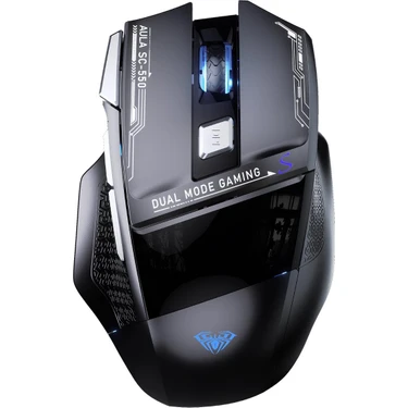 Aula SC550 4800DPI 7 Tuşlu Makrolu 2.4ghz Kablosuz Optik Rgb Oyuncu Mouse