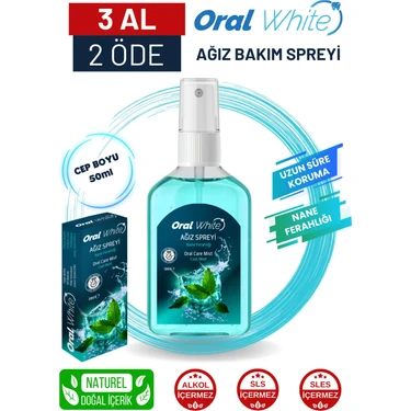 Oral White Cleaning Pro Ağız Kokusu Önleyici Sprey