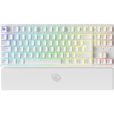 Pusat Rapid Pro Tkl Monster Tactile Red Switch 80 M Tıklama Kablolu Mekanik Rgb Oyuncu Klavyesi