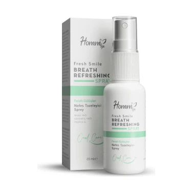 Homm Life Ağız Spreyi Ferah Nefes Sağlayan 25 ml Uzun Süreli