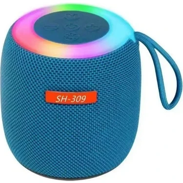 Jonasenswj Renkli Işıklı Bluetooth Mini Hoparlör (Yurt