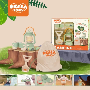 Learning Fun 5 Parça Işıklı  Kamp Eşyaları Seti Oyuncak Çocuk Oyun
