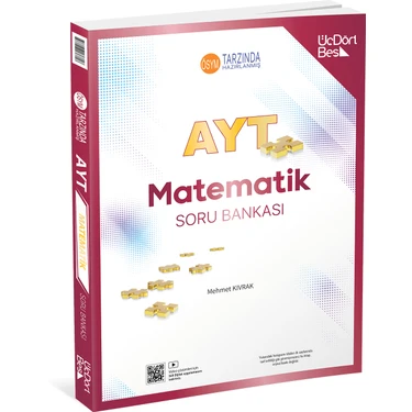 ÜçDörtBeş Yayınları AYT Matematik Soru