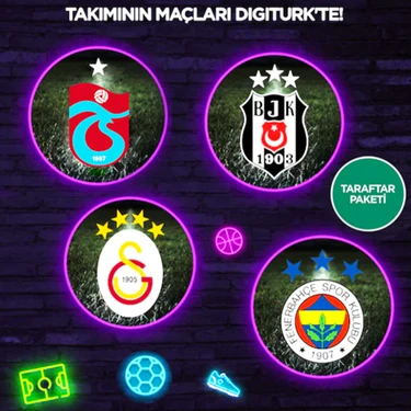 Digiturk Yıllık Taraftar Paketi Süper Lig Maçları Ve Eğlence İçin