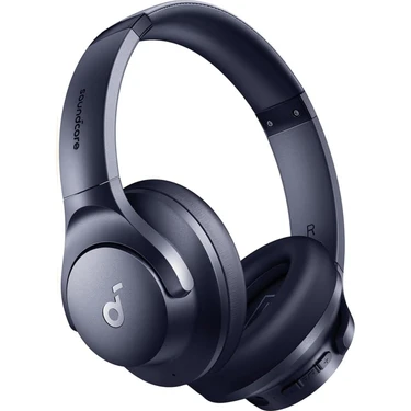 Anker Soundcore Q20i Kulak Üstü Bluetooth Kulaklık, Aktif Gürültü Engelleme, Mavi -