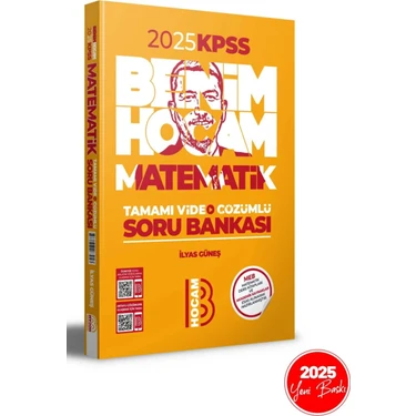 Benim Hocam Yayınları 2025 KPSS Matematik Tamamı Video Çözümlü Soru