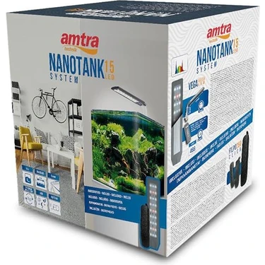 Amtra Nanotank Akvaryum 15 Set 30X20X25CM