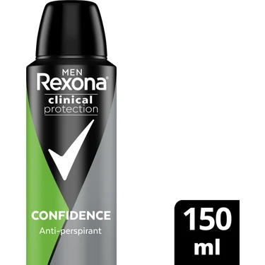 Rexona Men Clinical Protection Erkek Sprey Deodorant Confidence 150