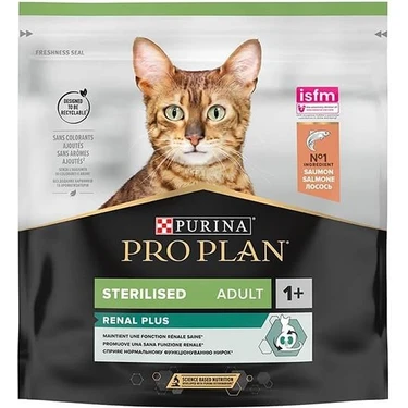 Pro Plan Somonlu Sterilised Kısır Kedi Maması 8 x 400 gr Besleyici İçerik ile Premium