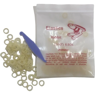 First Class Diş Teli Lastiği 3/16 6.5oz Heavy Ağıziçi Lastik-Ortodonti Lastiği ve Takma
