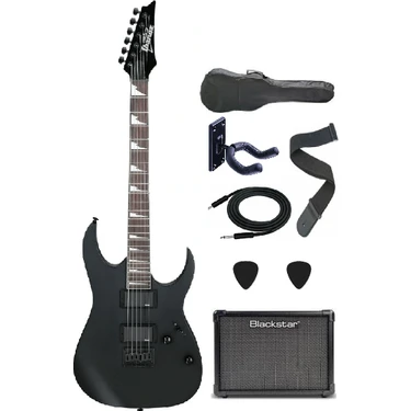 Ibanez GRG121DX BKF Gio Siyah Flat Elektro Gitar Set 25.5 Fiyatı