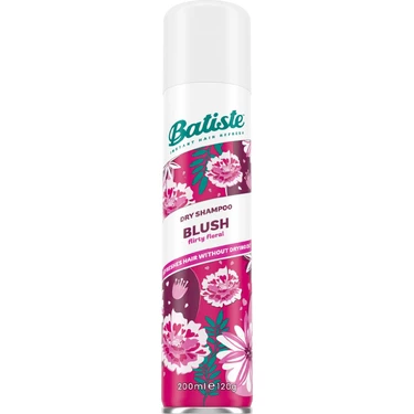 Batiste Kuru Şampuan Blush Yağlı Saçlar İçin Hacim Verici Etki 200 ml Kadın ve Erkek