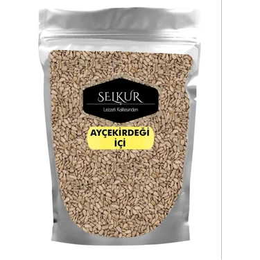 Selkur Tuzsuz Çiğ Ayçekirdeği Içi 1kg Organik ve Katkısız Lezzet