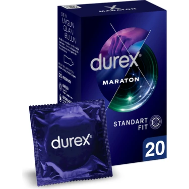 Durex Maraton Serisi 20'li Ekstra Dayanıklı Geciktirici